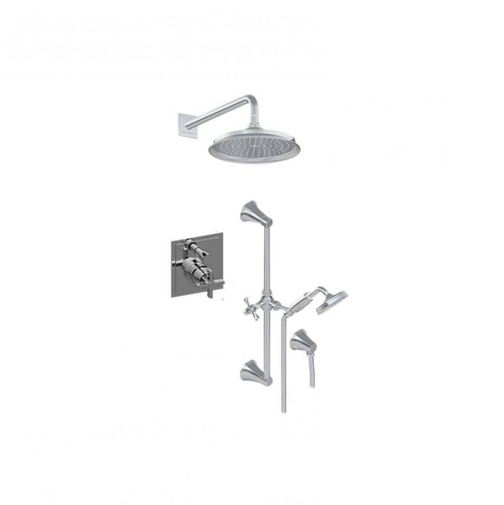 Contemporary Pressure Balancing Shower Set (Trim Only)