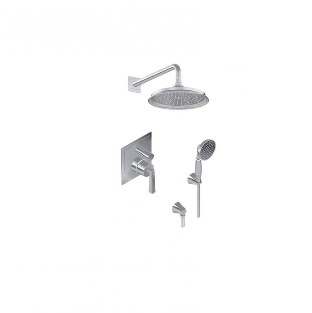 Contemporary Pressure Balancing Shower Set (Rough & Trim)