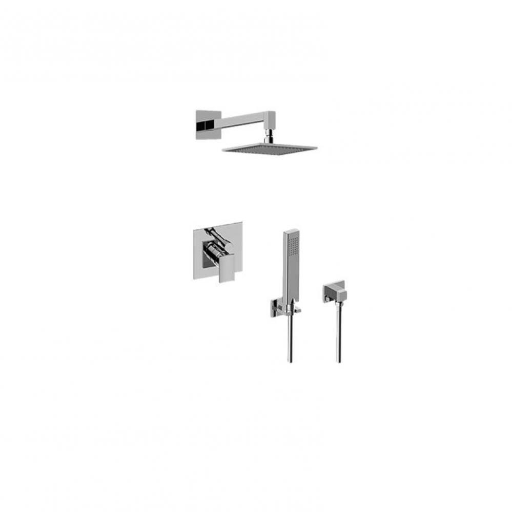 Contemporary Pressure Balancing Shower Set (Trim Only)