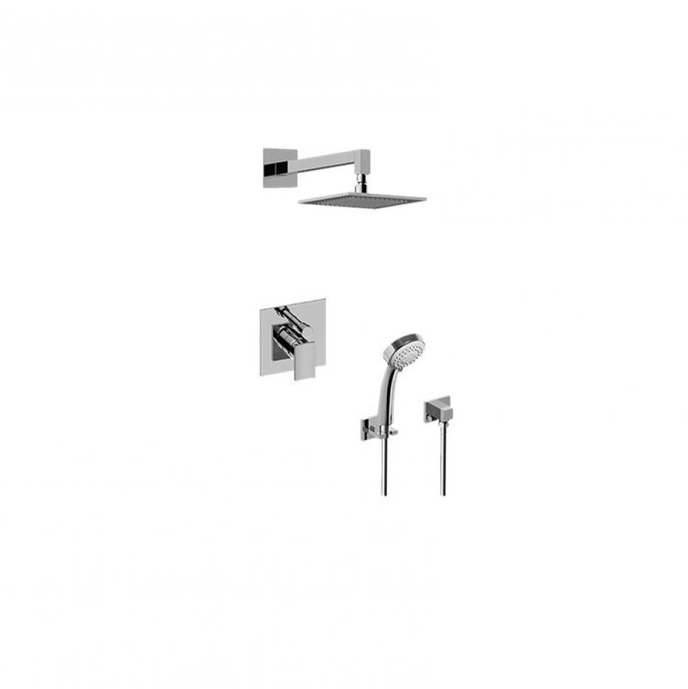 Contemporary Pressure Balancing Shower Set (Rough & Trim)