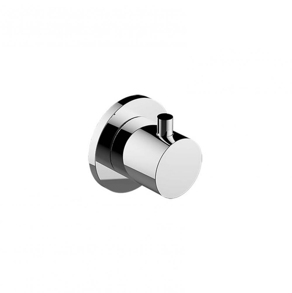 M.E. Round M-Series 3-Way Diverter Valve Trim with Handle