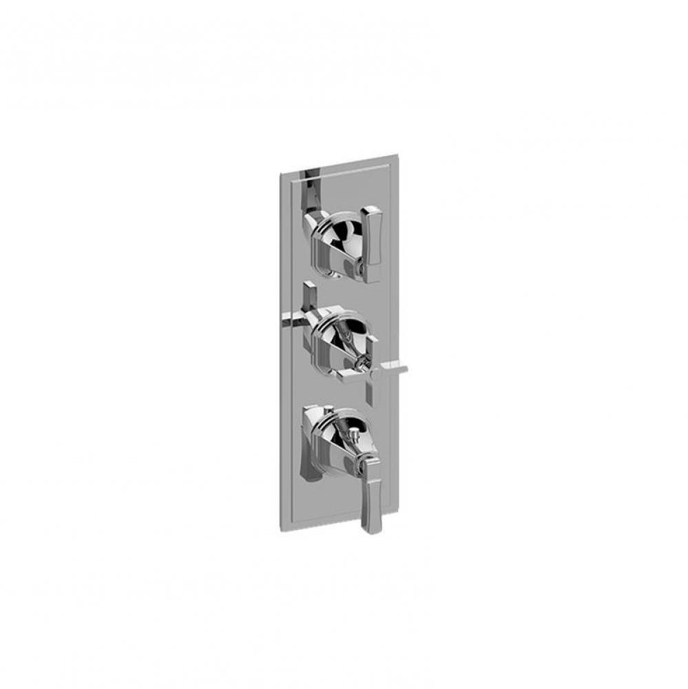 Finezza UNO M-Series Valve Trim with Three Handles