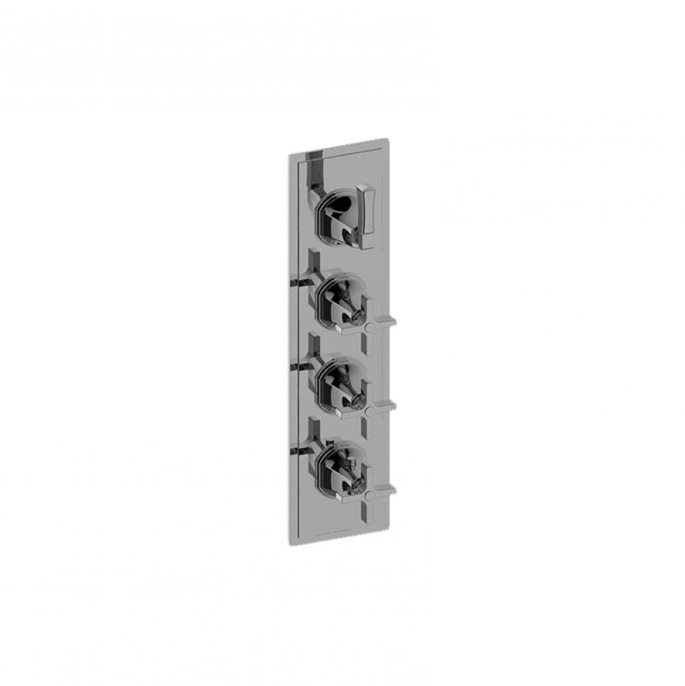 Finezza UNO M-Series Valve Trim with Four Handles