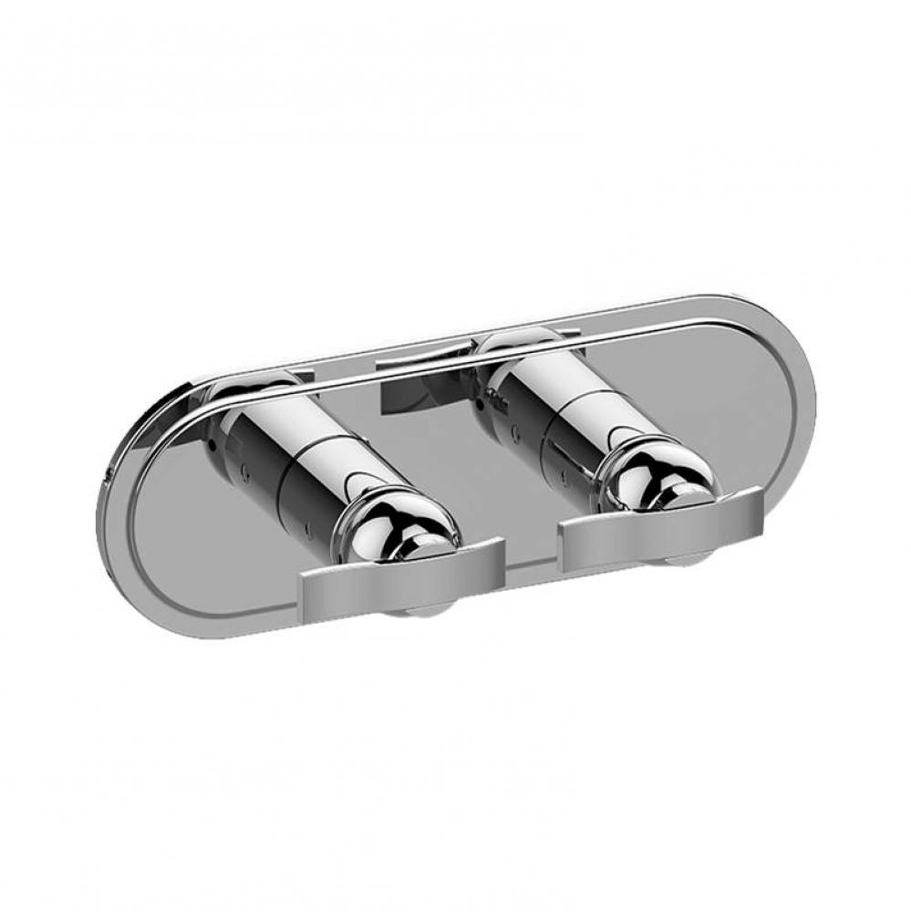 Bali Traditional M-Series Valve Trim with Two Handles (Horizontal Orientation)