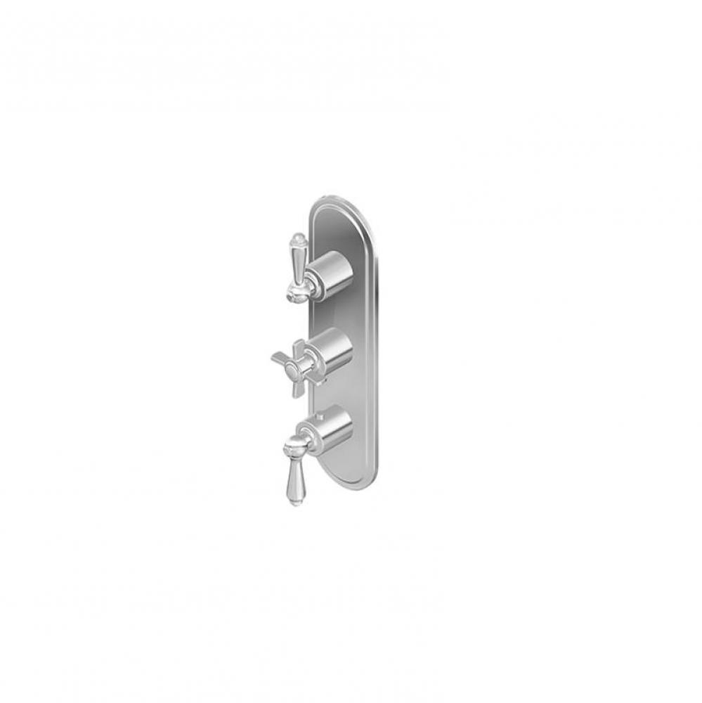 Camden Traditional M-Series Valve Trim with Three Handles