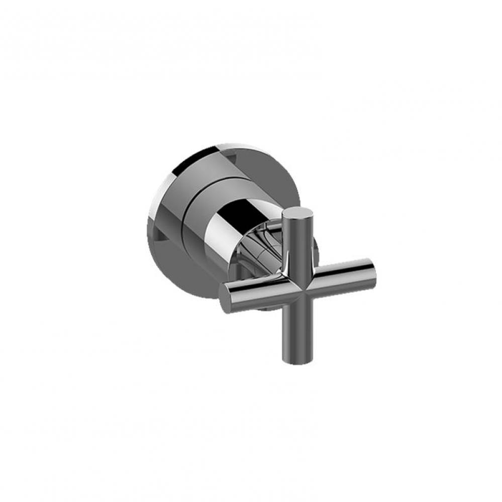 M.E./Terra Round M-Series 3-Way Diverter Valve Trim with Handle