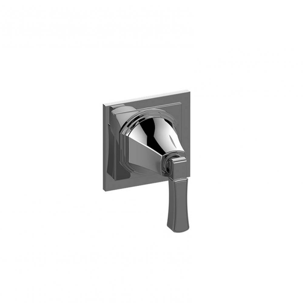 M-Series Finezza UNO Stop/Volume Trim Plate with Lever Handle