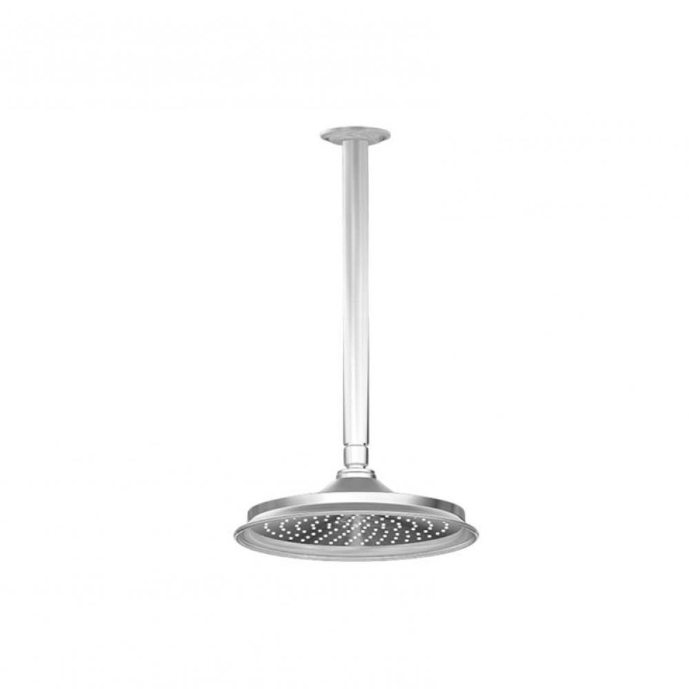 Finezza Showerhead with Traditional Ceiling Arm