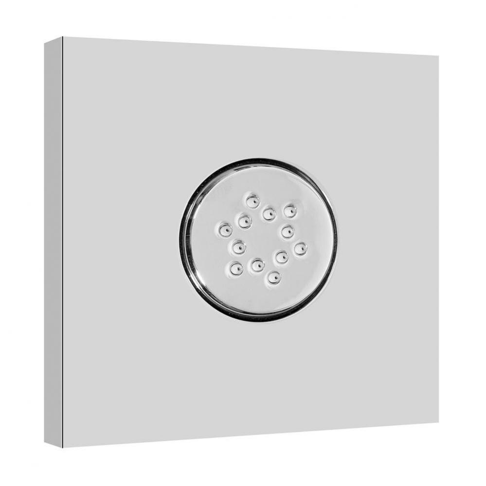 Various Square Flush Mount Body Spray w/Solid Brass Swivel Head