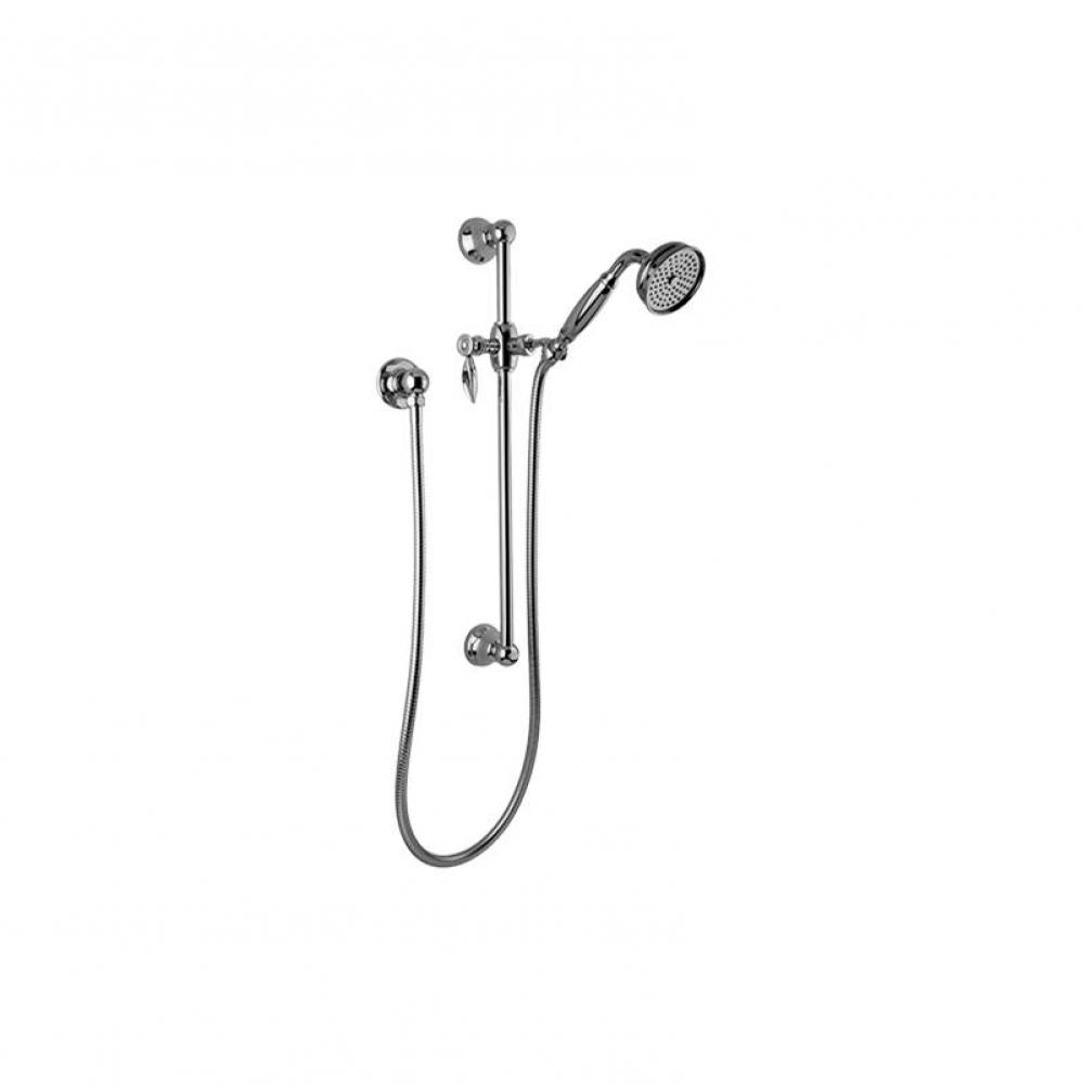 Topaz Traditional Handshower w/Wall-Mounted Slide Bar