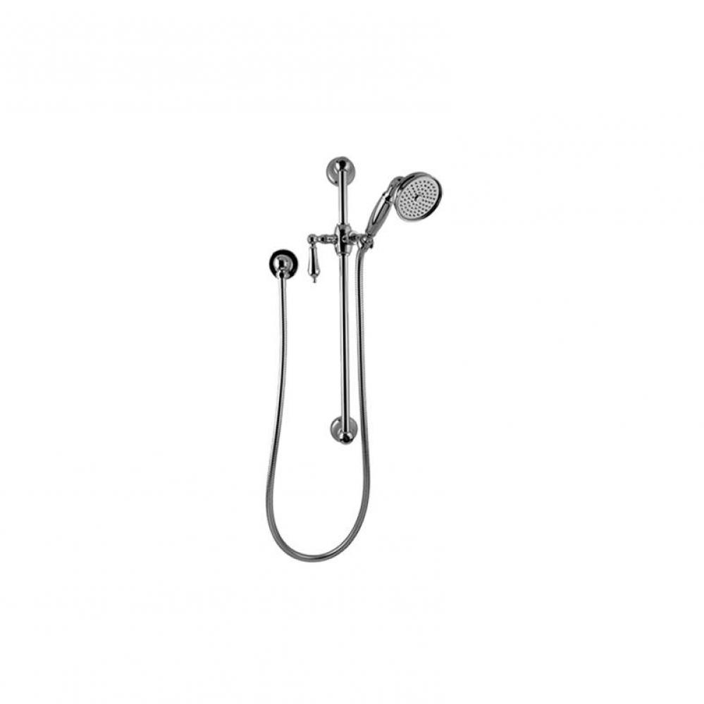 Adley Traditional Handshower w/Wall-Mounted Slide Bar