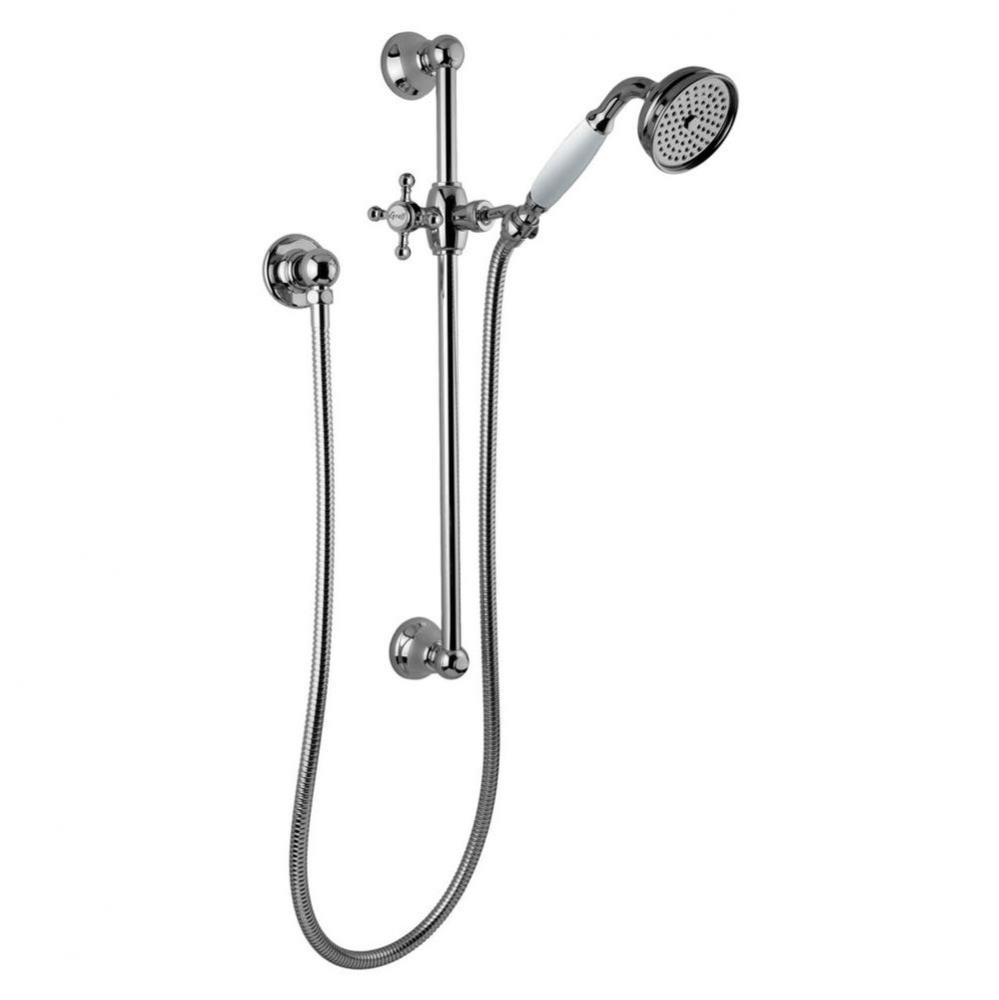 Adley Traditional Handshower w/Wall-Mounted Slide Bar