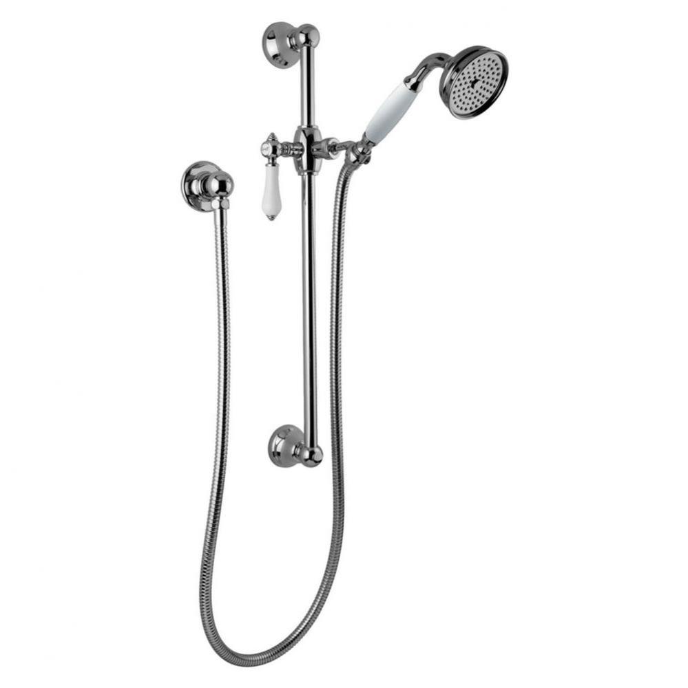 Adley Traditional Handshower w/Wall-Mounted Slide Bar