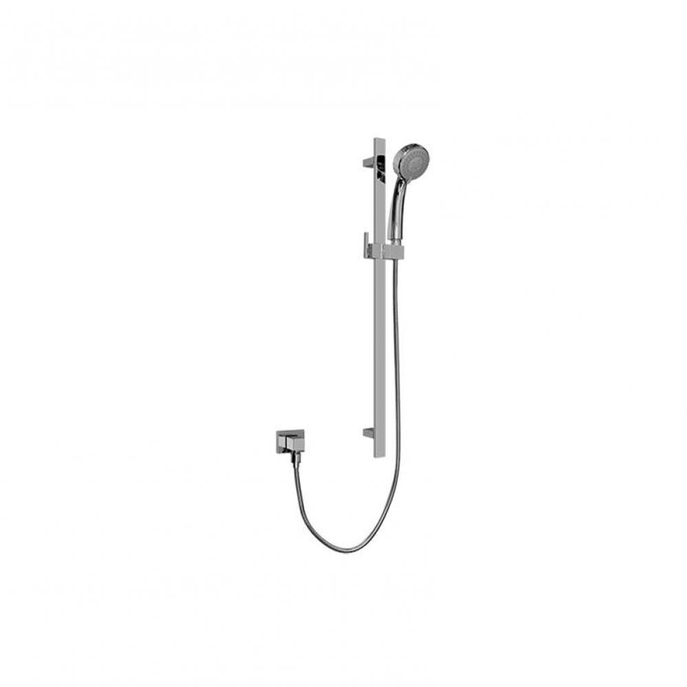 Various Contemporary Handshower w/Wall-Mounted Slide Bar