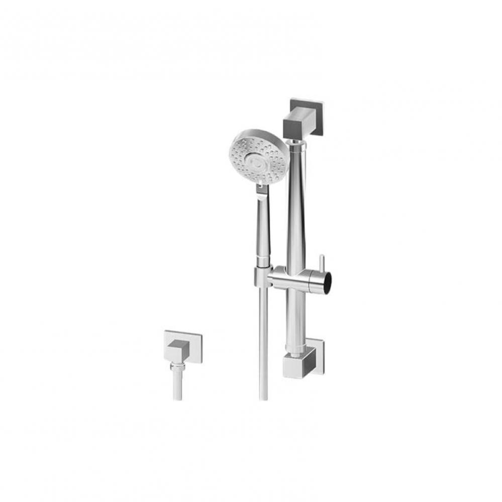 Various Multi-Function Handshower w/16'' Square Grab Bar