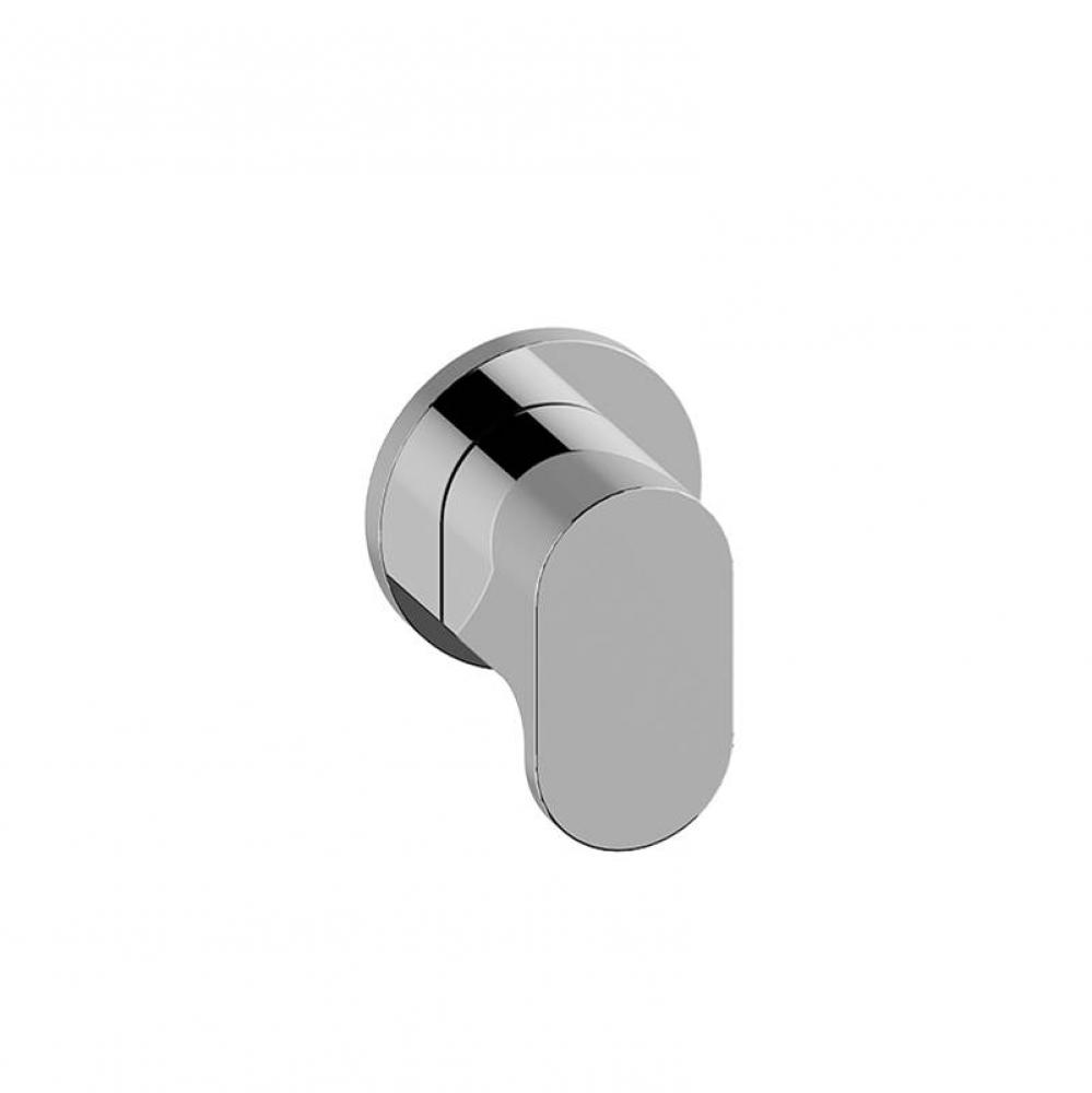 Ametis Round M-Series 2-Way Shared Diverter Valve Trim with Handle