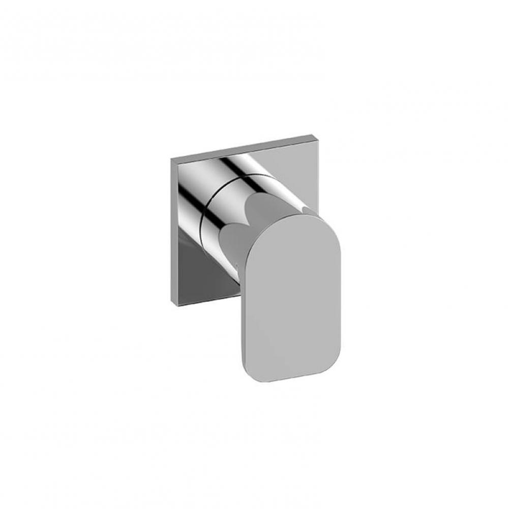M-Series Square Stop/Volume Control Trim Plate and Handle