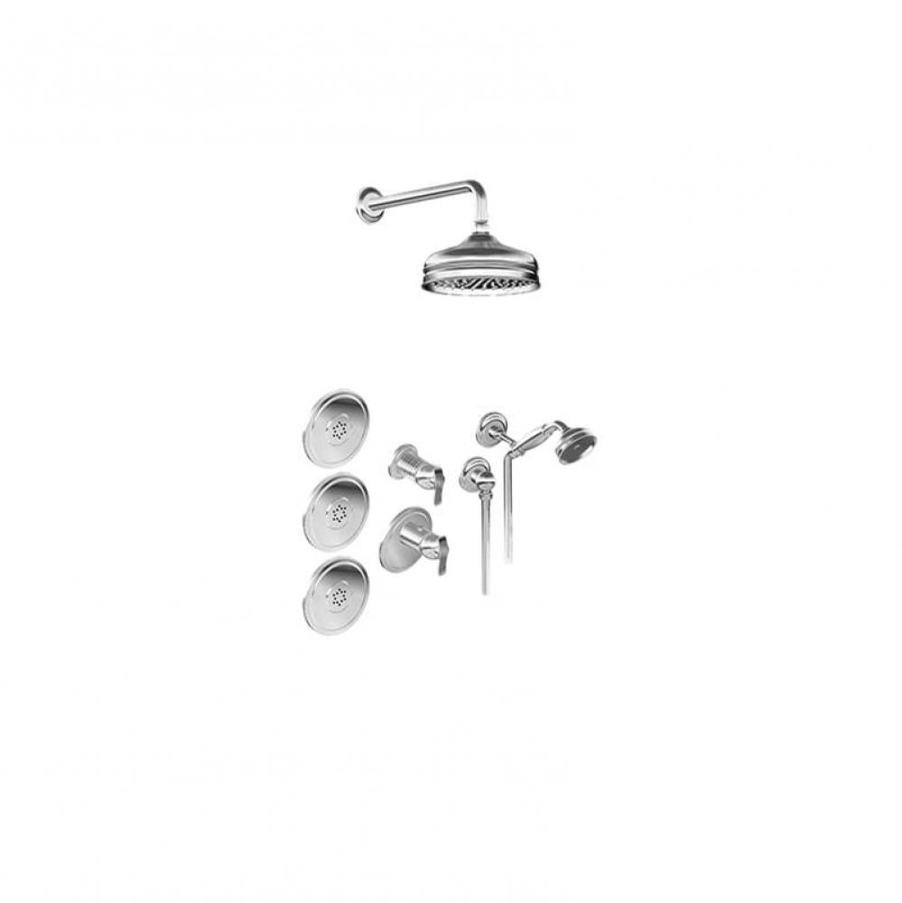 M-Series Full Thermostatic Shower System (Rough & Trim)