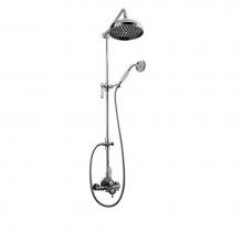 Graff CD2.02-LC1S-PC - Adley Exposed Thermostatic Shower System w/Handshower (Rough and Trim)