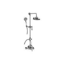 Graff CD2.01-LM34S-PC - Adley Exposed Thermostatic Shower System w/Handshower (Rough and Trim)