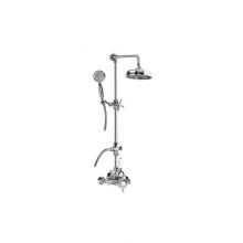 Graff CD2.11-C2S-PC - Traditional Exposed Thermostatic Tub and Shower System - w/Metal Handshower Handle