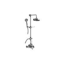 Graff CD2.11-LC1S-PC - Traditional Exposed Thermostatic Tub and Shower System - w/Metal Handshower Handle