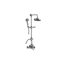 Graff CD2.11-LM34S-PC - Traditional Exposed Thermostatic Tub and Shower System - w/Metal Handshower Handle