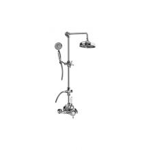 Graff CD2.12-C2S-PC - Traditional Exposed Thermostatic Tub and Shower System - w/Metal Handshower Handle