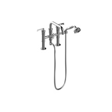 Graff G-11659-R3**-LM60B-PC - Vignola Deck-Mounted Tub Filler