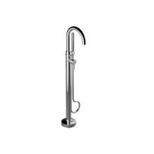 Graff G-1752-LM46N-PC - Terra Floor-Mounted Tub Filler (Rough and Trim)