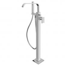 Graff G-2357-LM31N-PC - Immersion Floor-Mounted Exposed Tub Filler