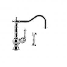 Graff G-4235-LM7-PC - Kitchen Faucet with Side Spray