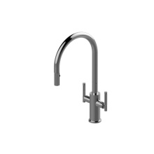 Graff G-4370-LM57D-PC - Pull-Down Two-Handle Kitchen Faucet