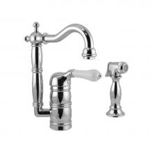 Graff G-5257-LC3-PC - Adley Prep Faucet w/Side Spray