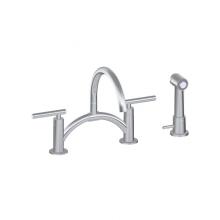 Graff G-5895-LM49-PC - Bridge Bar/Prep Faucet with Independent Side Spray