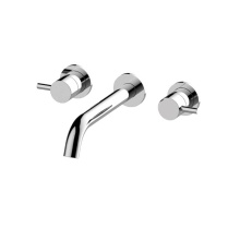 Graff G-6130-LM37W-PC/BK-T - M.E. Wall-Mounted Lavatory Faucet (Trim)