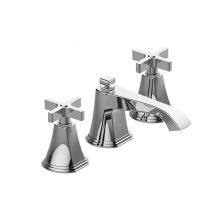 Graff G-6810-C15B-PC - Finezza UNO Widespread Lavatory Faucet w/Cross Handle