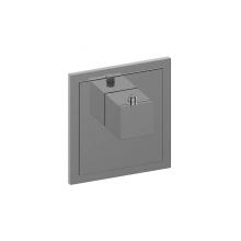 Graff G-8021-SH-PC-T - M-Series Transitional Square Thermostatic Trim Plate with Square Handle
