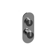 Graff G-8026-___E0-L1__-PC-T - M-Series Round 2-Hole Trim Plate with MOD+ Handles (Vertical Installation)