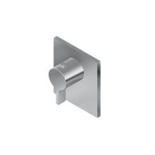 Graff G-8043-LM46E-PC-T - M-Series Square Thermostatic Valve Trim Plate and Terra Handle