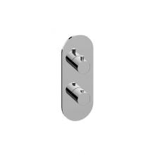 Graff G-8047-RH0-UBB-T - M-Series Round Thermostatic 2-Hole Trim Plate and Handle (Trim Only)