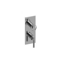 Graff G-8048-LM57C19-SN-T - Square M-Series Valve Trim with Two Handles