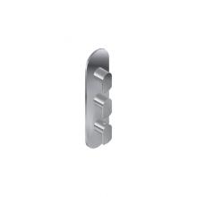 Graff G-8056-LM45E0-PC-T - M-Series Round 3-Hole Trim Plate with Phase Handles (Vertical Installation)