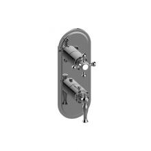 Graff G-8086-LM22C2-BK-T - Traditional M-Series Valve Trim with Two Handles