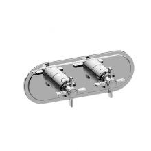 Graff G-8086H-C16E0-PC-T - Camden Traditional M-Series Valve Trim with Two Handles (Horizontal Orientation)
