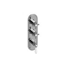 Graff G-8087-LC1C2-PC-T - Adley Traditional M-Series Valve Trim with Three Handles