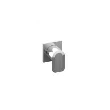 Graff G-8098-LM58E1-PC-T - M-Series Square Stop/Volume Control Trim Plate and Handle