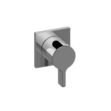 Graff G-8072-LM46E1-PC-T - Terra Square M-Series 3-Way Diverter Valve Trim with Handle