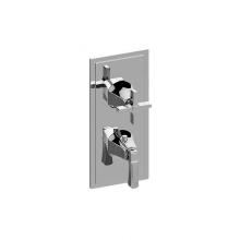 Graff G-8149-1L1C-UB-T - M-Series Finezza DUE 2-Hole Trim Plate w/Finezza Handles (Vertical Installation)