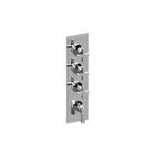 Graff G-8179-1L3C-PC-T - Finezza DUE Finezza DUE, Vignola M-Series Valve Trim with Four Handles